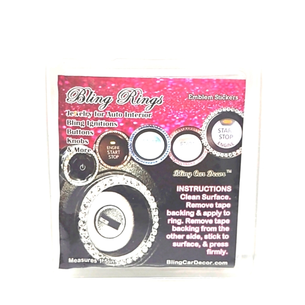 Bling Rings Jewelry for Auto Interior
